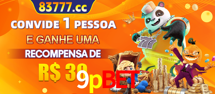 Banner institucional da 9pbet sobre parceria de marcas e criação de uma marca de excelência, apresentando os mascotes de jogos populares como o Fortune Tiger.