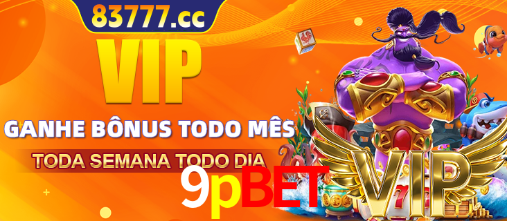 Banner promocional do 9pbet oferecendo 100% de recompensas adicionais contínuas para quem fizer o login diário (Daily sign-in), com um mascote de coelho.